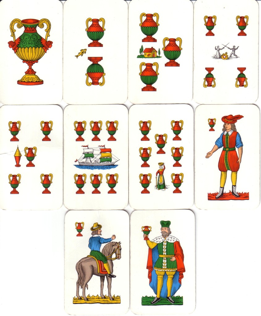gioco scopa carte siciliane modiano